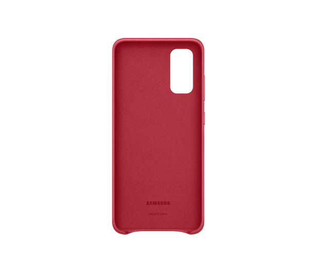 Samsung Leather Cover do Galaxy S20 Red - 544141 - zdjęcie 3
